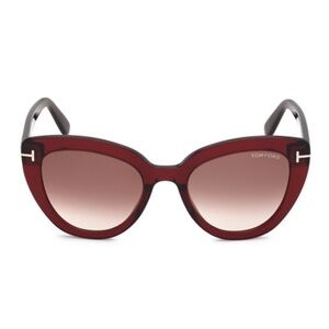 Tom Ford Izzi 53MM Cat Eye Sunglasses Brown Multi